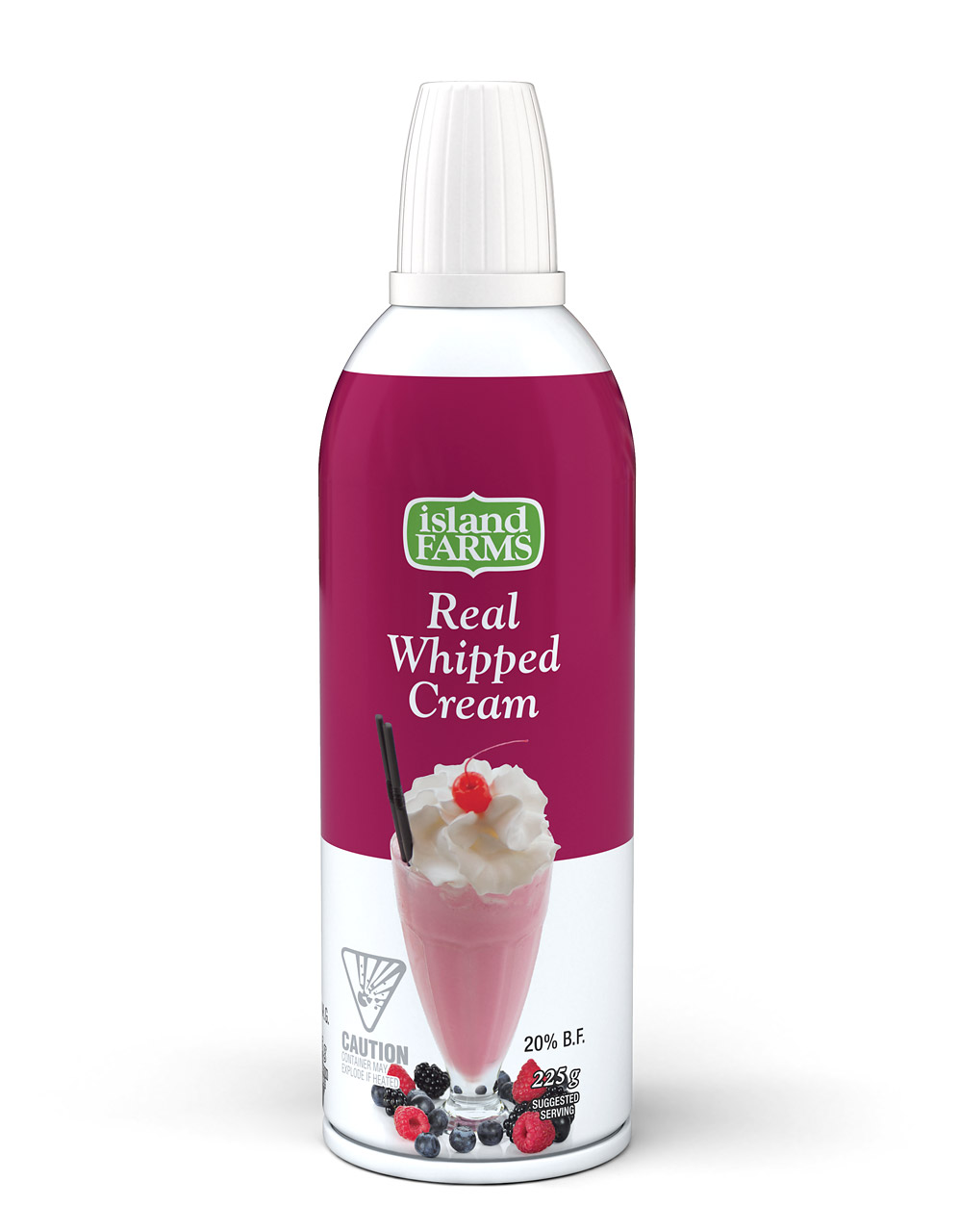 Product rendering: Whipped cream dispenser